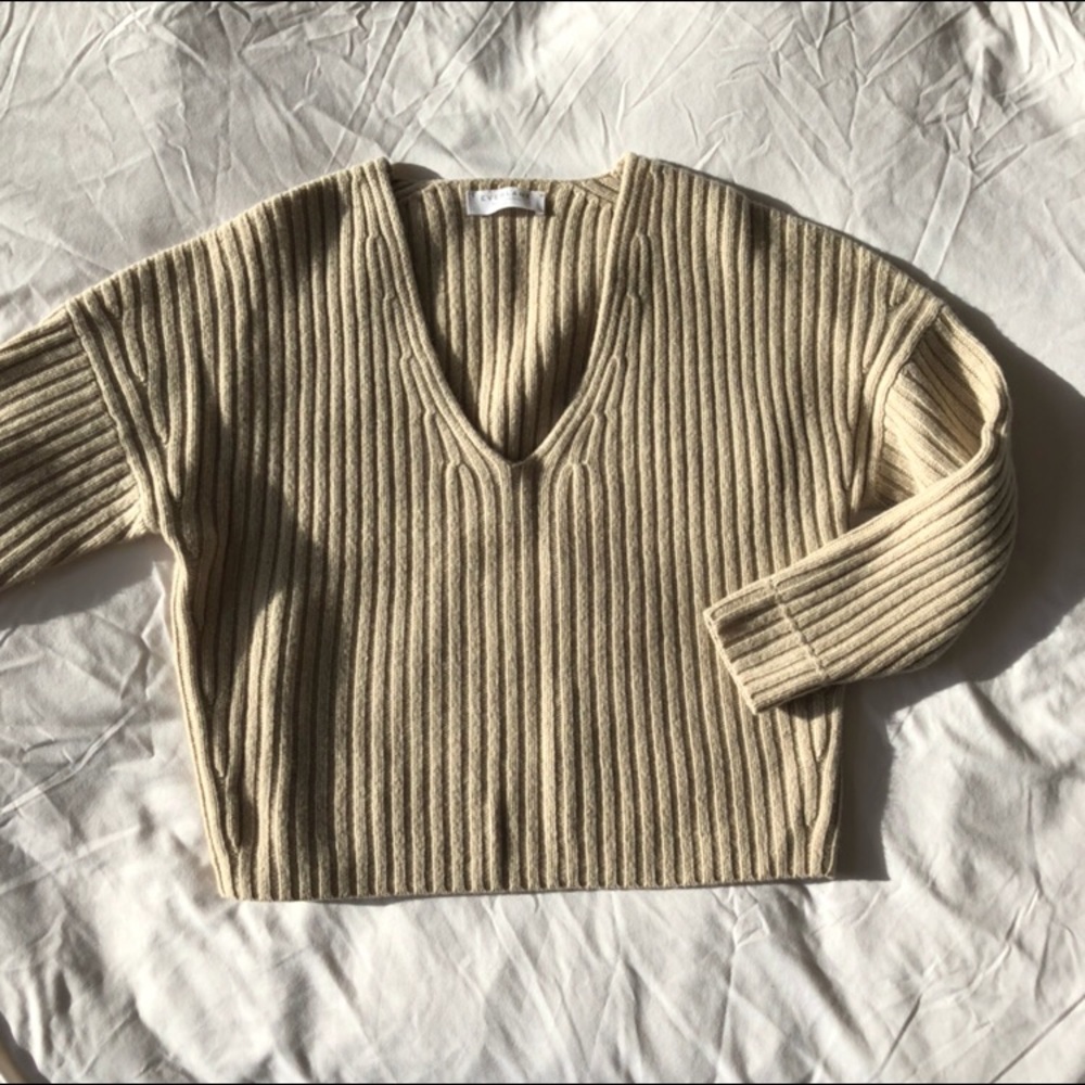 SOLD VIA ♏️🚫NWT Everlane Wool-Cashmere Sweater - Picture 5 of 8